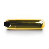 10 Speeds Golden Color Usb Recharging Vibrating Bullet