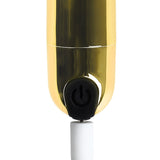 10 Speeds Golden Color Usb Recharging Vibrating Bullet
