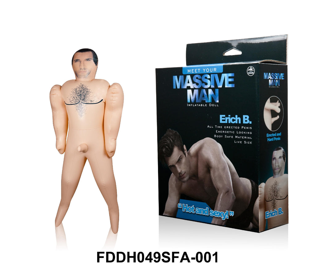 Massive Man Erich B. Pvc Doll Flesh Excellent Power