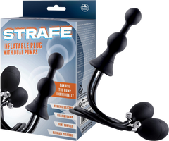 Inflatable Plug With Dual Pumps (black)