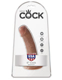 King Cock 6 In. Cock Tan King Cock