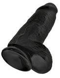 King Cock Chubby 9 In Black King Cock