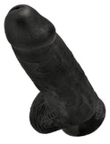 King Cock Chubby 9 In Black King Cock