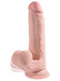 King Cock Plus 9'' 3d Cock With Swinging Balls