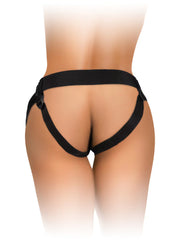 Body Dock Strap-on Harness With Tan 17.8 Cm Dong
