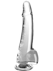 King Cock Clear 10"with Balls