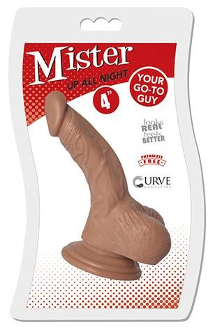 Mister Up All Night - Caramel 4 Insertable Curve Toys