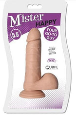 Mister Happy - Vanilla 5.5 Insertable Curve Toys