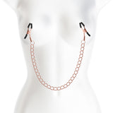 Bound Nipple Clamps - Dc2 - Rose Gold