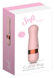Soft By Playful Cutie Pie Rechargeable Mini Vibe Pink