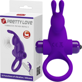 Pretty Love Vibrant Penis Ring Purple