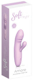 Soft By Playful Amore Rechargeable Rabbit Vibrator Purple