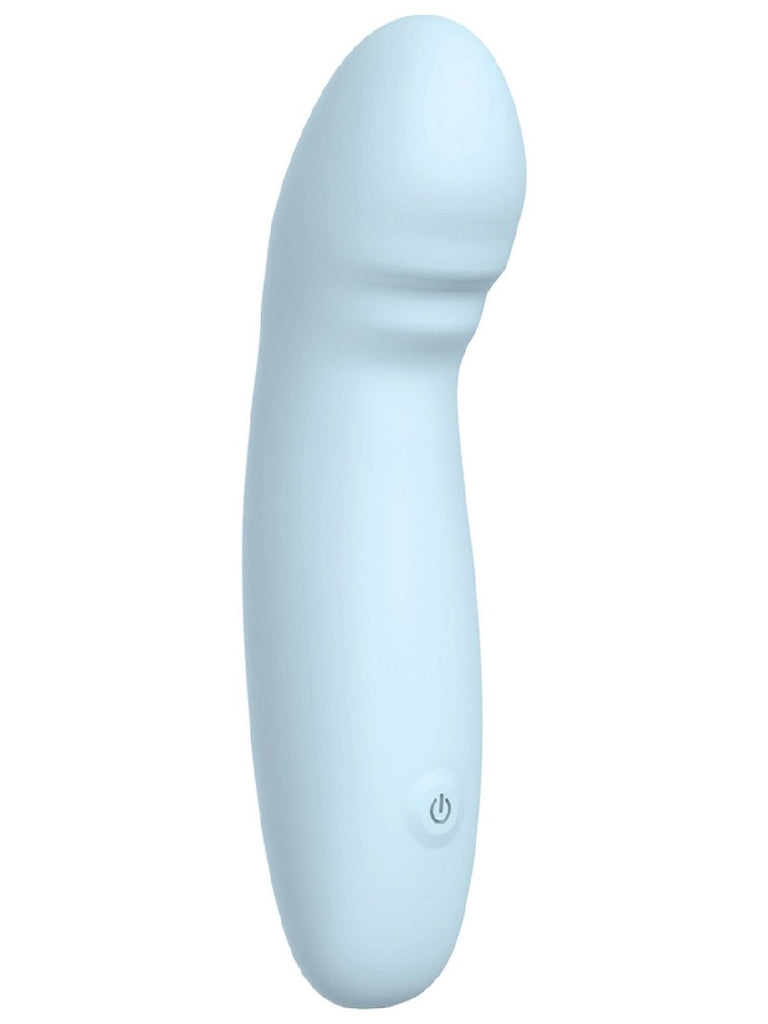 Soft By Playful Fling Rechargeable G-spot Vibrator Blue