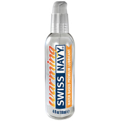 Swiss Navy Warming Lubricant 4oz/118ml Swiss Navy Lubricant