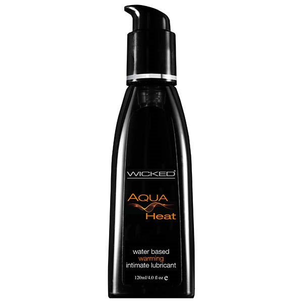 Wicked Aqua Heat Water Based Warming Lube - 120ml Lubricant