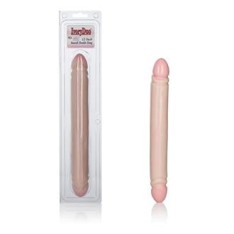 Ivory Duo Smooth Double Dong 12 California Exotics