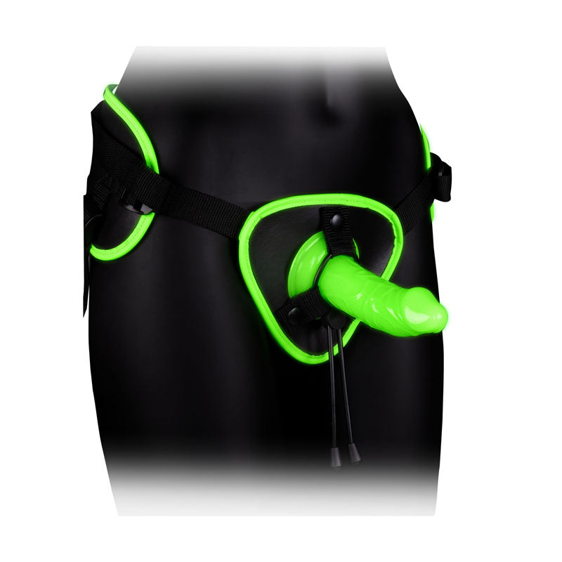 Ouch! Glow In Dark Strap-on Harness