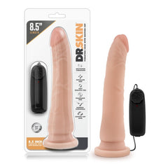 Dr. Skin 8.5'' Vibrating Realistic Cock - Flesh