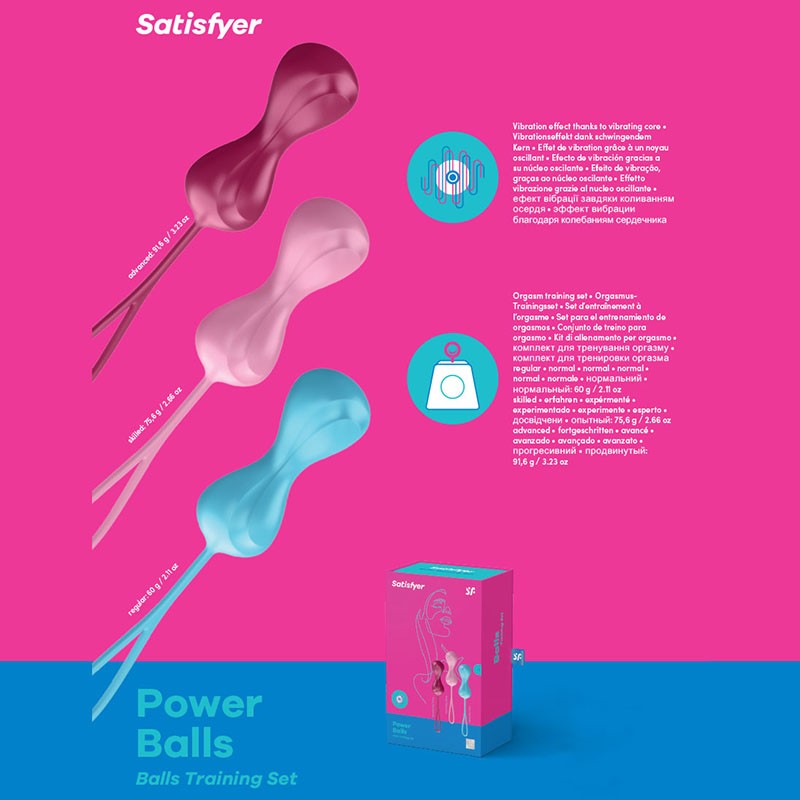 Satisfyer Power Balls - 3 Pack