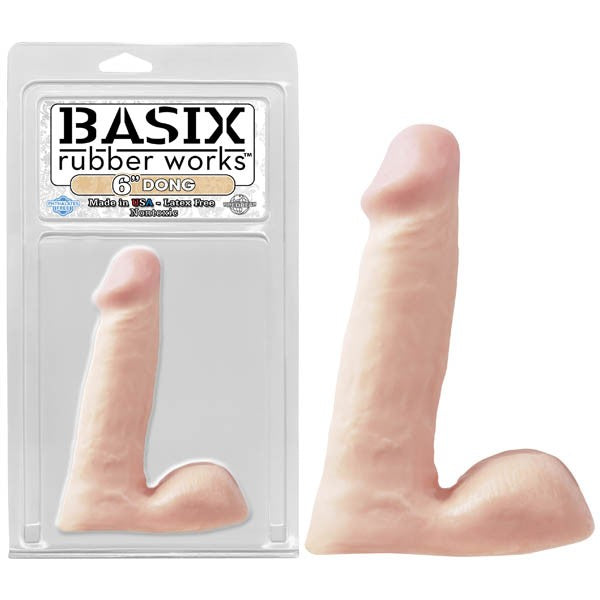 BASIX DONG 6IN. FLESH BASIX RUBBER WORKS SERIES