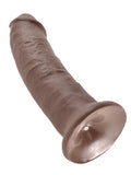 King Cock - 9 In. Cock Brown King Cock