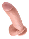 King Cock 9'' Cock With Balls - Flesh