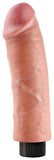 King Cock 8 In. Vibrating Cock Flesh King Cock