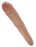 KING COCK 16 IN. THICK DOUBLE DILDO TAN KING COCK