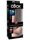 KING COCK PLUS 7.5 IN.TRIPLE DENSITY COCK WITH BALLS KING COCK