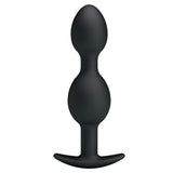 Silicone Anal Balls 4.92" (black)