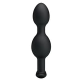 Silicone Anal Balls 4.92" (black)