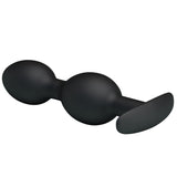 Silicone Anal Balls 4.92" (black)