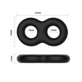 Super Soft Silicone Figure 8 Cockring