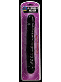 Jr. Veined Double Header Bender 12 (black) Doc Johnson