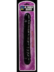 Jr. Veined Double Header Bender 12 (black) Doc Johnson