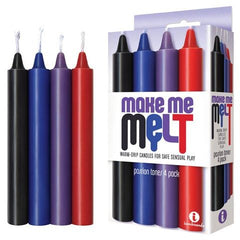 The 9's Make Me Melt Drip Candles 4-Pk, Passion