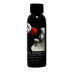 Eb Edible Massage Oil - Strawberry 59 Ml
