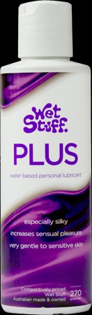 Wet Stuff Plus 270g Water Base Lube Lubricant