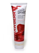 Wet Stuff Strawberry 100g Tube Water Base Lube Lubricant