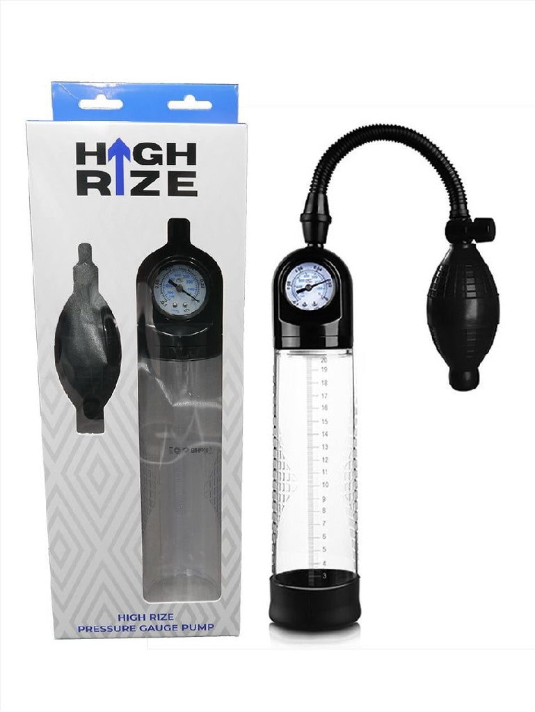 High Rize Pressure Gauge Penis Pump