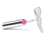 10 Speeds Silver Color USB Recharging Vibrating Bullet