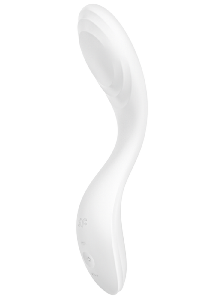 SATISFYER RRROLLING PLEASURE WHITE G-SPOT VIBRATOR