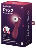 Satisfyer Pro 2 Gen 3 App Control - Wine