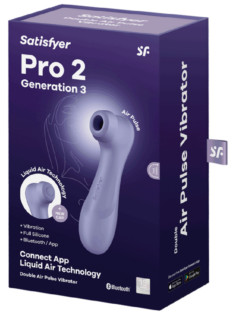 Satisfyer Pro 2 Gen 3 App Control - Lila
