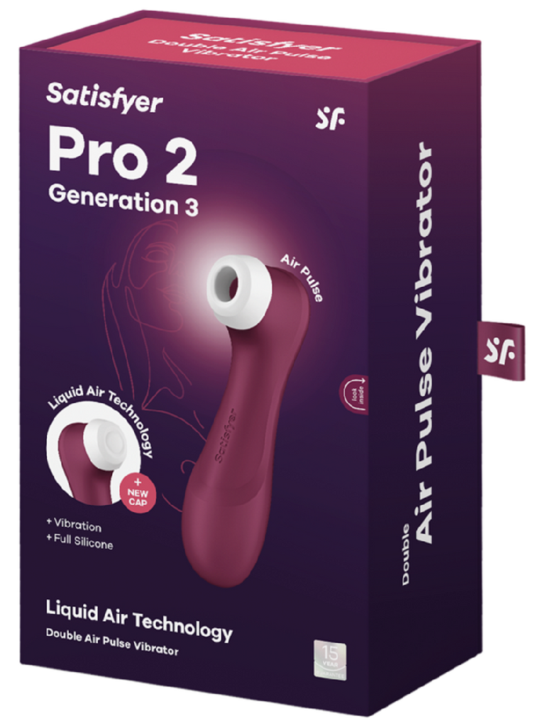 Satisfyer Pro 2 Gen 3 - Wine Red