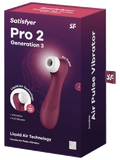 Satisfyer Pro 2 Gen 3 - Wine Red