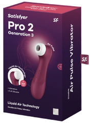 Satisfyer Pro 2 Gen 3 - Wine Red