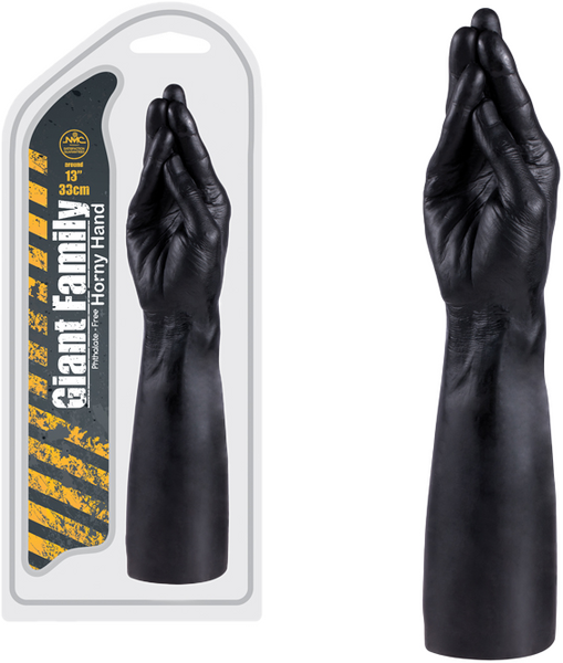 13" Horny Hand (black)
