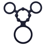  Triple Ring With Ball Stretcher (black)