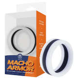 Macho Armor - Silicone Cock Ornament (black)